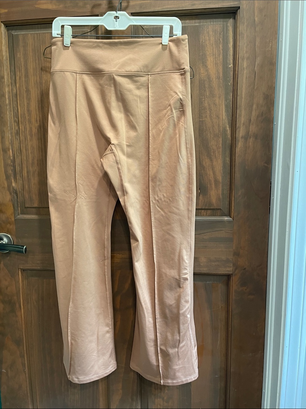 PINK Victoria's Secret Copper Dark Tan Wide Leg Legging